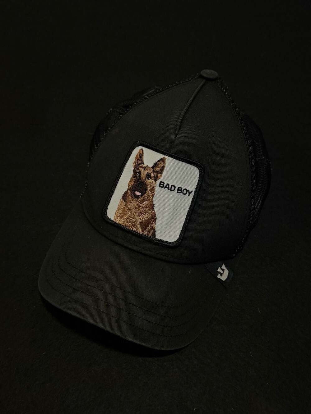 Goorin Bros The Bad Boy German Shepherd Trucker Hat